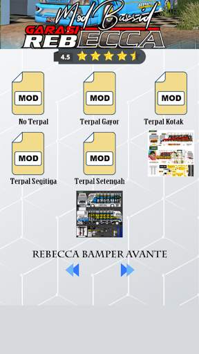 Mod Bussid Garasi Rebecca screenshot 4