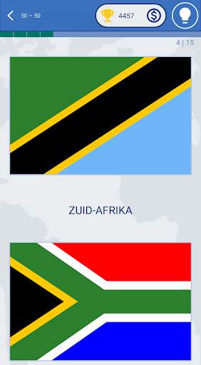 De vlaggen van de wereld quiz screenshot 22