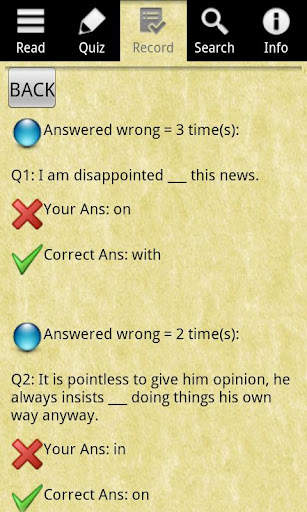 English Grammar - Preposition (lite) скриншот 5