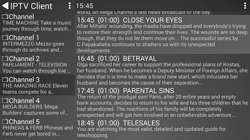 ProgTV Android screenshot 16