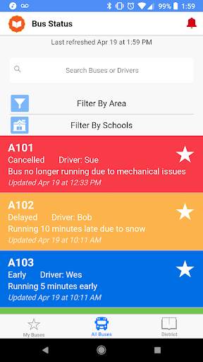Bus Status screenshot 4