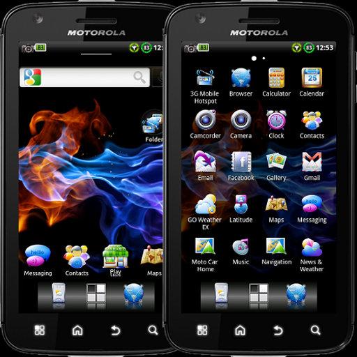 ADW Theme Samoled आइकन