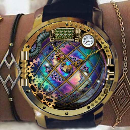 Steam Punk Clock Skin screenshot 3