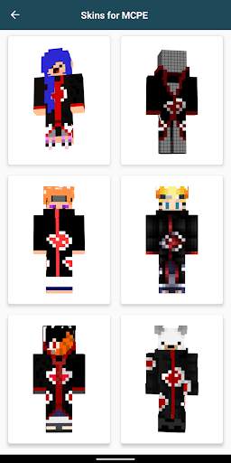 Akatsuki Skin for Minecraft PE screenshot 4