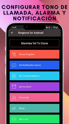 Tono de llamada para Android™ screenshot 3