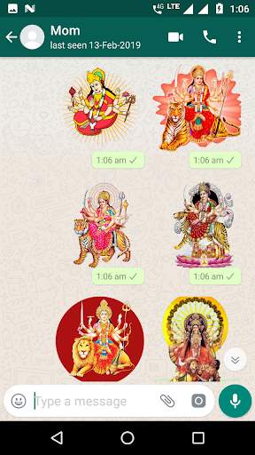 Navratri WhatsApp Stickers screenshot 5