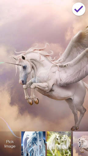 Unicorn Fantaisie Screen Lock screenshot 3