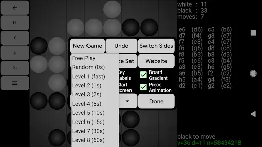 Reversi for Android screenshot 5