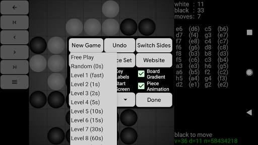 Reversi for Android screenshot 5
