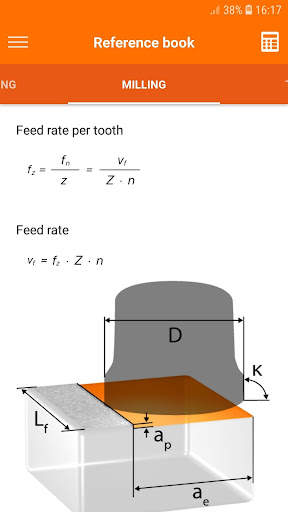 Hoffmann Machining Calculator screenshot 4