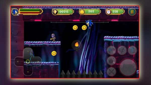Super Sonic Speed Runner Games screenshot 2