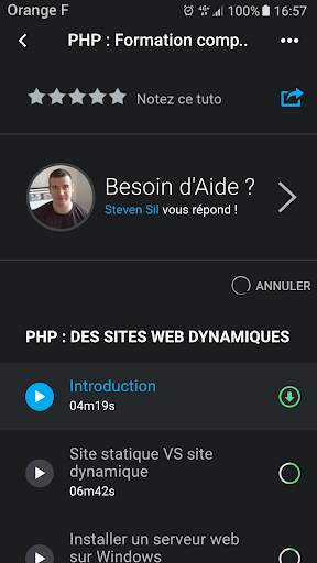 Tuto.com Tutoriels videos screenshot 4