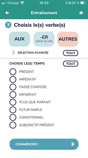 Club Parachute - Conjugaison screenshot 3