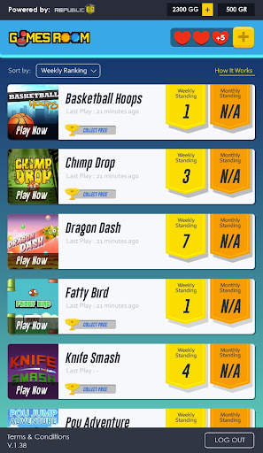 Games Room screenshot 2