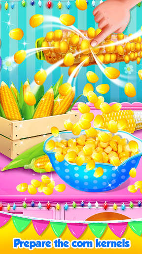 Unicorn Popcorn - Rainbow Food Chef screenshot 1