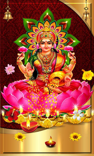 Lakshmi Devi Blessings Theme Live Wallpaper screenshot 16
