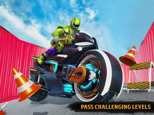 Impossible Bike Stunts Racing – Robot Bike Games screenshot 11