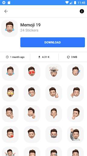 WASticker: Memoji Stickers screenshot 4