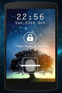 Fingerprint Lock Screen app Prank 2 تصوير الشاشة