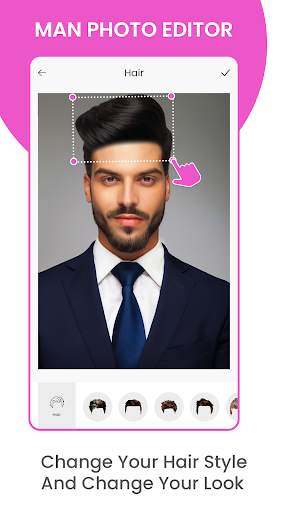 Man Photo Editor screenshot 2