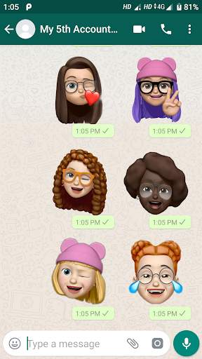 🔥 New Funny Emojis Stickers - WAStickerApps स्क्रीनशॉट 3