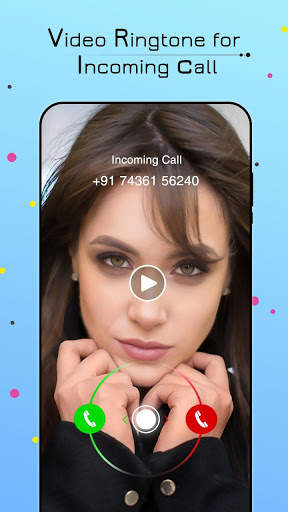 Video Ringtone for Incoming Call: Video Caller ID screenshot 4
