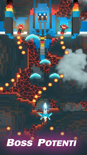 Sky Wings: Pixel Fighter 3D screenshot 2