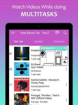 Free Music for Youtube-Music Player Popup screenshot 9