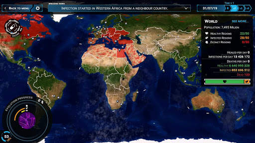 Outbreak - Infect The World screenshot 4