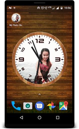 My Photo Clock live wallpaper screenshot 3
