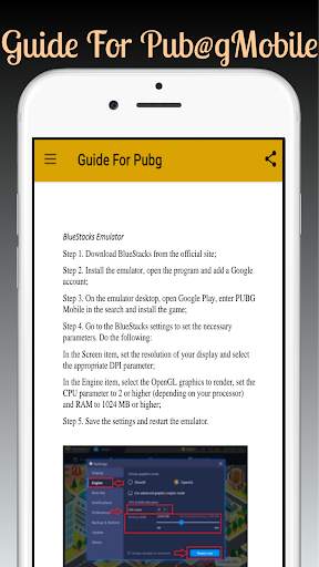 Guide For P U~B G~Mobile screenshot 5