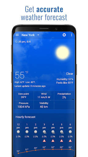 3D Sense Clock & Weather screenshot 3