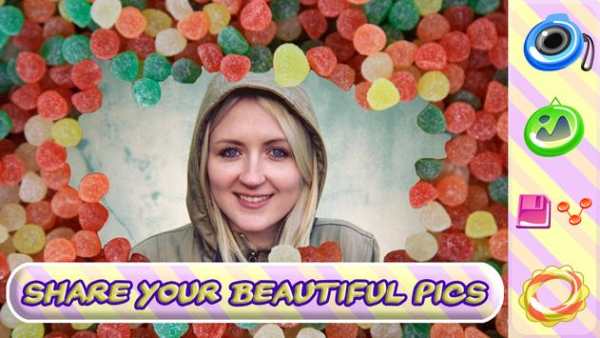 Candy Photo Frames - Cute Pics screenshot 2
