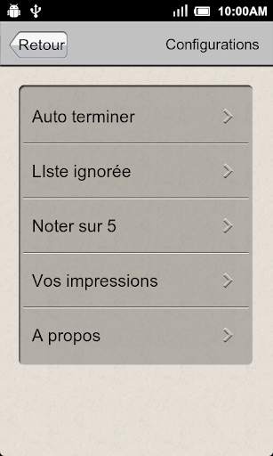 Task Killer screenshot 2