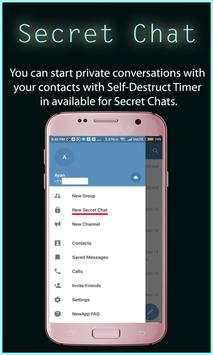 NewApp Messenger 2018 : Secret Chat online & Call 5 تصوير الشاشة
