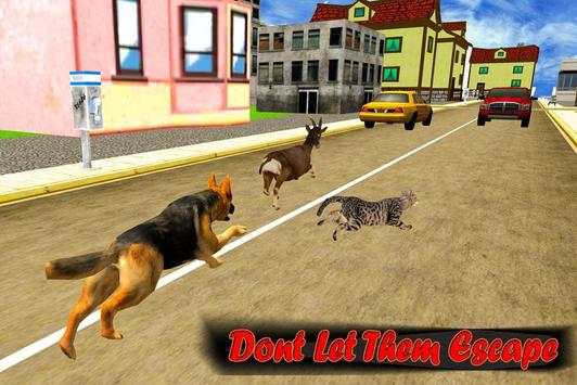 Angry Dog City Attack Sim screenshot 3