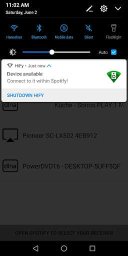 HiFy - AirPlay   DLNA for Spot screenshot 2