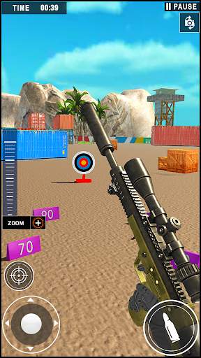 Target Shooting Gun Fire: Sniper 3D Shooter screenshot 3