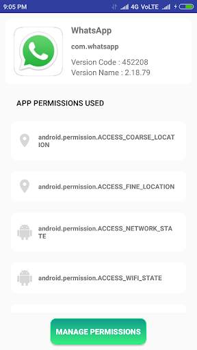 SAFE - APPS Permission Manager screenshot 2