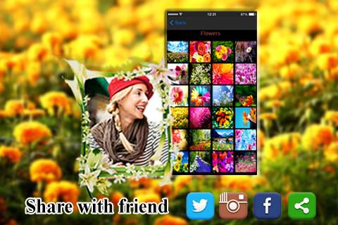 Love Flower Photo Frames screenshot 3