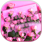 Rosa Rose-Tastatur icon