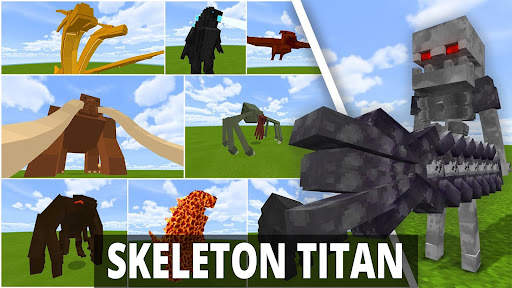 Skeleton Titan Mod Minecraft screenshot 2