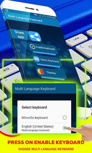 Multi language keyboard: Dual languages typing screenshot 2