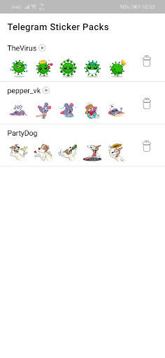 Telegram Stickers to WhatsApp Transfer screenshot 3