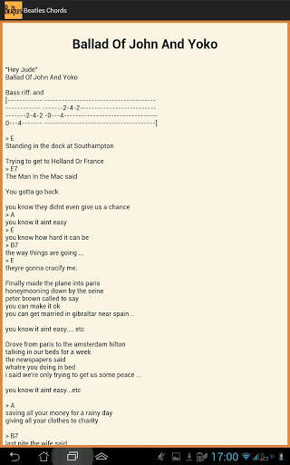 Beatles Chords screenshot 6