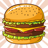 Delicious King Burger Shop Fast Food иконка