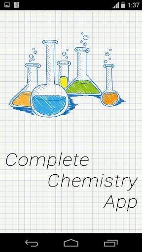 Complete Chemistry App screenshot 1