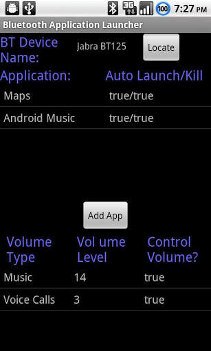 Bluetooth App. Launcher (Free) screenshot 2