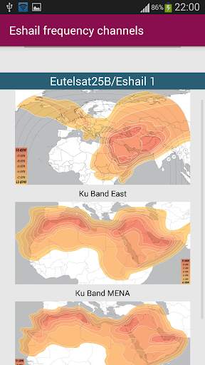 Es'hailSat Frequency Channels स्क्रीनशॉट 7