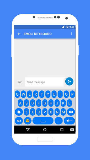 Round Emoji Keyboard Colorful Keyboard Themes screenshot 3